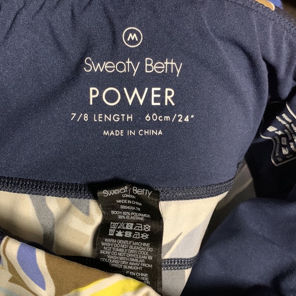 Sweaty Betty Medium Power leggings 7/8 length - Picture 6 of 6
